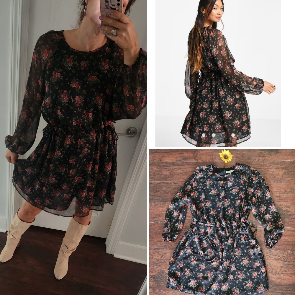 MANGO Smock Dress in Floral ✨️🌸